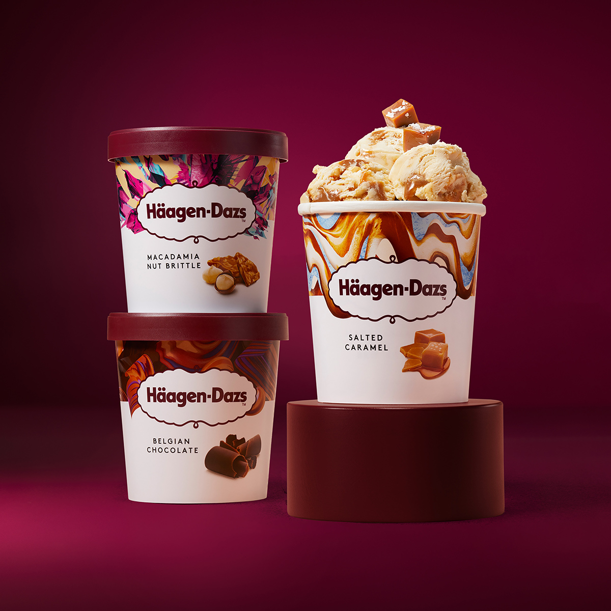 Haagen-dazs ice cream collection